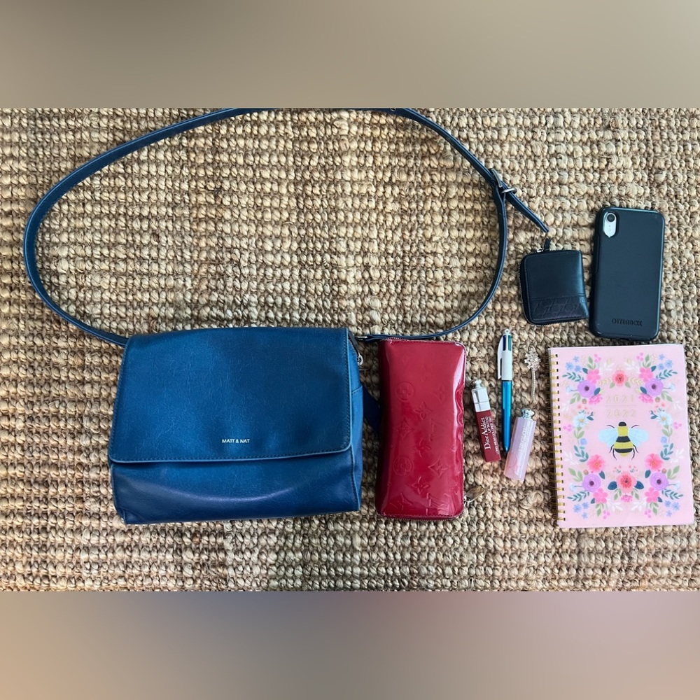 Matt & Nat crossbody bag blue